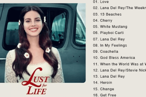 无损音乐 | Lana Del Rey FLAC无损专辑《Lust For Life》”